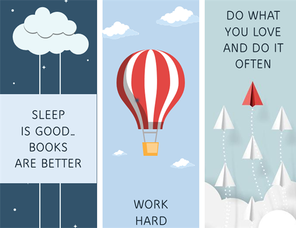 Motivational bookmarks (document)