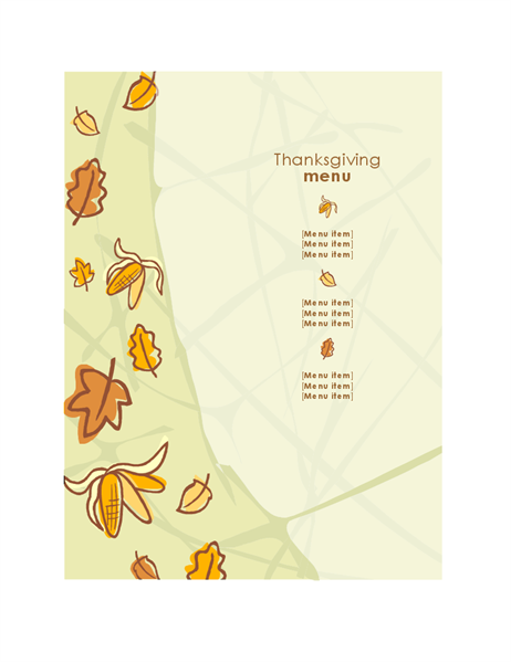 microsoft office menu template for mac microsoft office menu template for mac