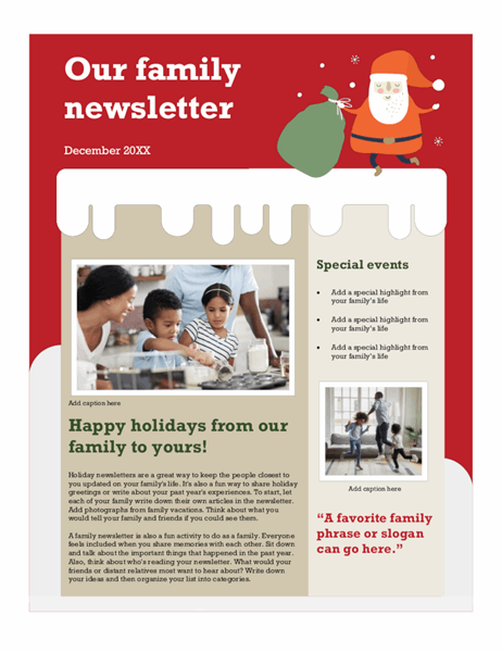 free newsletter templates for mac