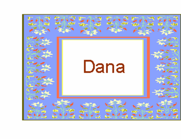 Name Badges 8 Per Page