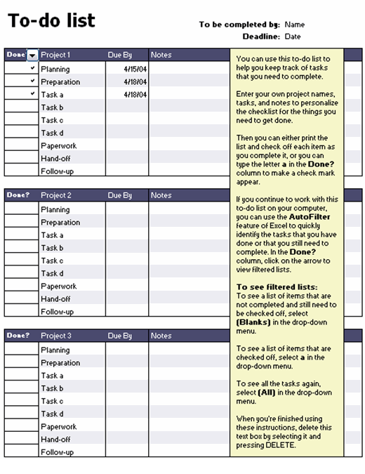 Work Task List Template from binaries.templates.cdn.office.net