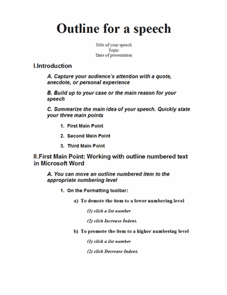Public speaking speech essay