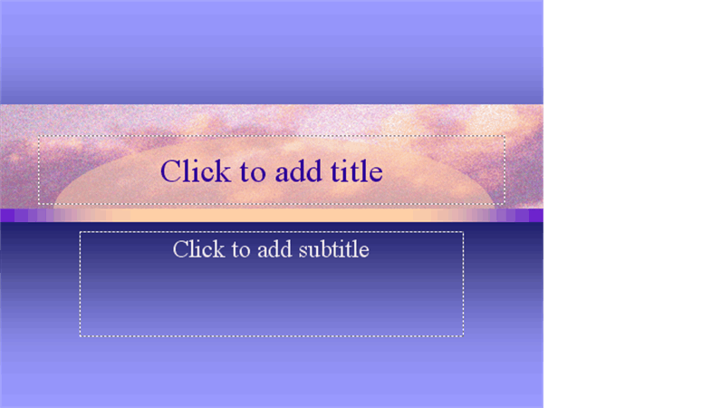 Sunrise design slides