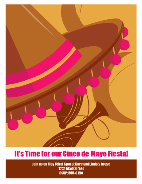Cinco De Mayo Party Flyer