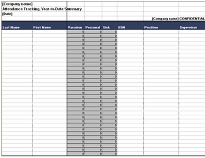Employee attendance tracker Employee attendance tracker