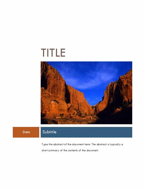 Business report (Median theme) Business report (Median theme)
