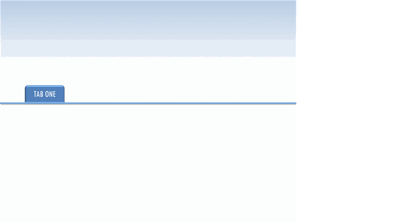 Animated tab for presentation slides Animated tab for presentation slides