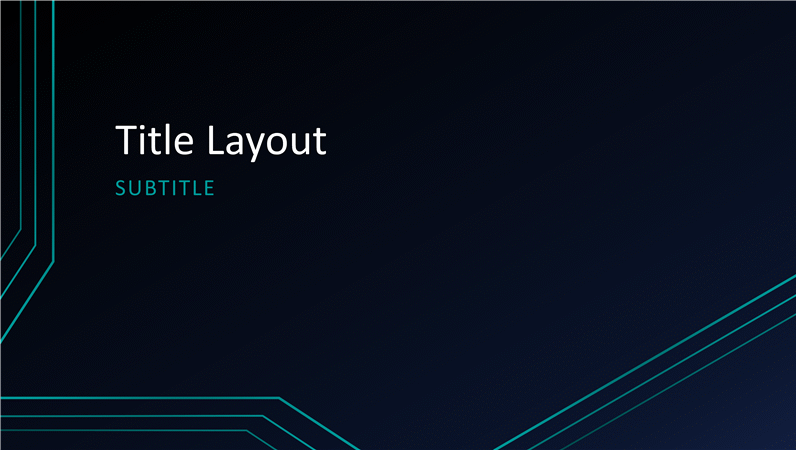 Triple circuit lines presentation (widescreen) Triple circuit lines presentation (widescreen)