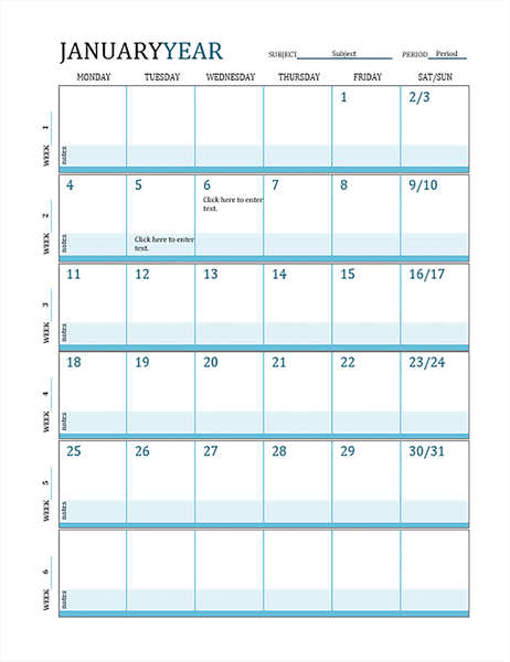 Lesson plan calendar Lesson plan calendar