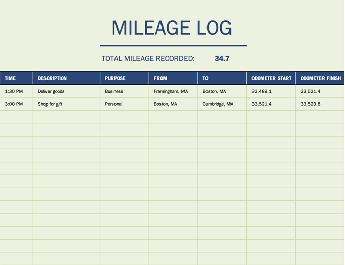Excel Mileage Template from binaries.templates.cdn.office.net