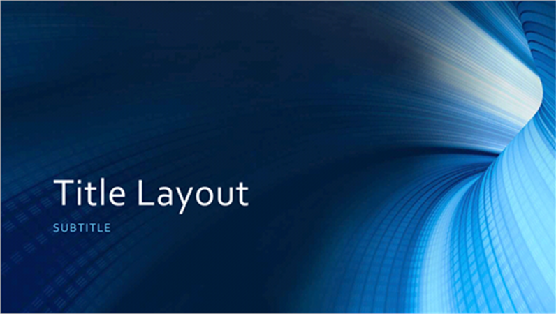 Business digital blue tunnel presentation (widescreen) Business digital blue tunnel presentation (widescreen)