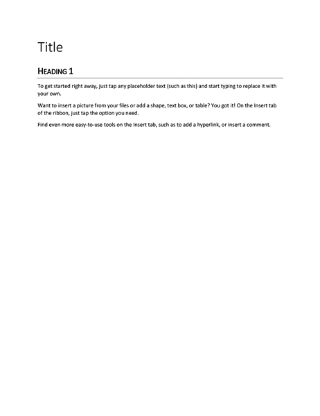 Report design (blank) Report design (blank)