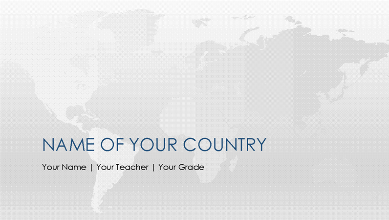 World country report presentation World country report presentation