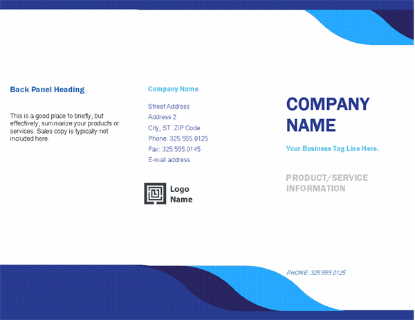 Business brochure (Level design)