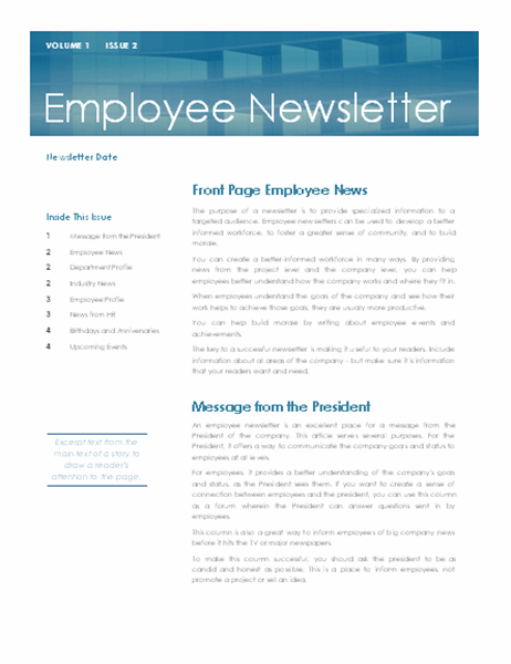 best employee newsletters