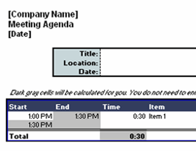 Meeting Agenda Template Excel from binaries.templates.cdn.office.net