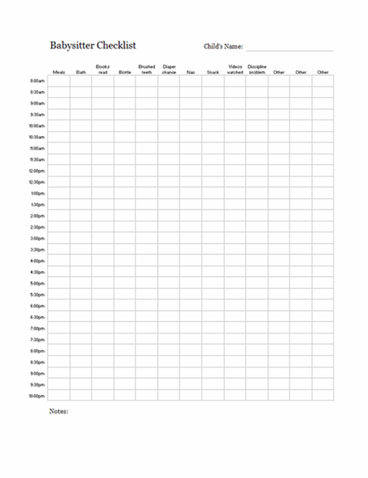 Download Microsoft Office Food Diary Template Free