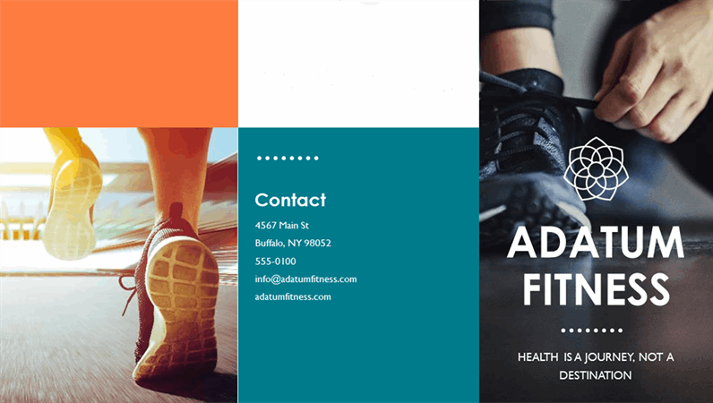 free tri fold brochure template word