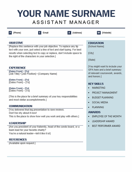 Resume Templates