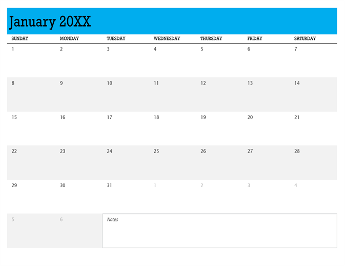 Any year calendar (single month per tab) Any year calendar (single month per tab)
