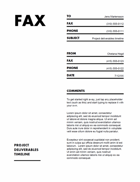  Fax Cover Letter Sample Tamashin kensetsu jp