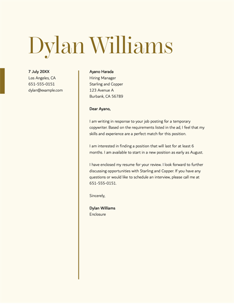 Creating A Job Application Cover Letter Top Design Excellent