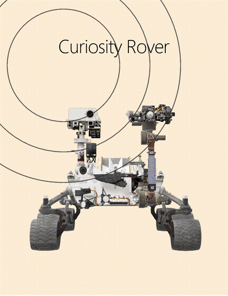3D Word science report (Mars Rover model)
