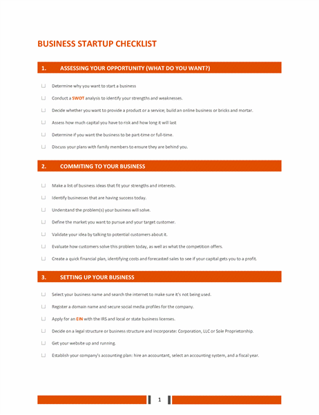 [Get 20+] View Business Startup Checklist Template Images jpg