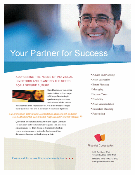 Financial Business Flyer