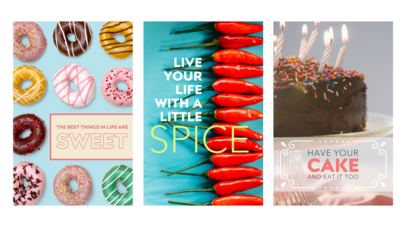 Food posters Food posters