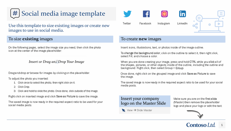 Download Social Media Image Template