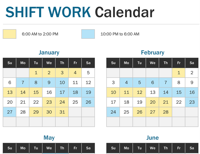 healthiest shift work schedule