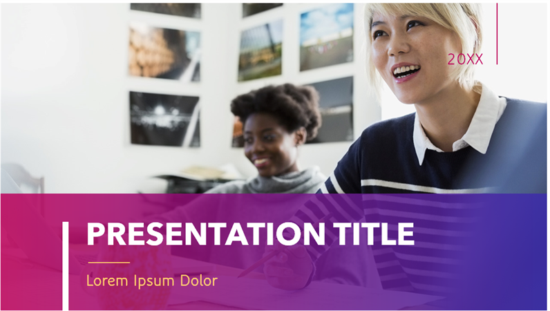 Modern bold sophisticated presentation Modern bold sophisticated presentation