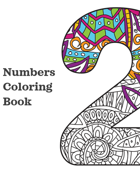Numbers coloring book Numbers coloring book