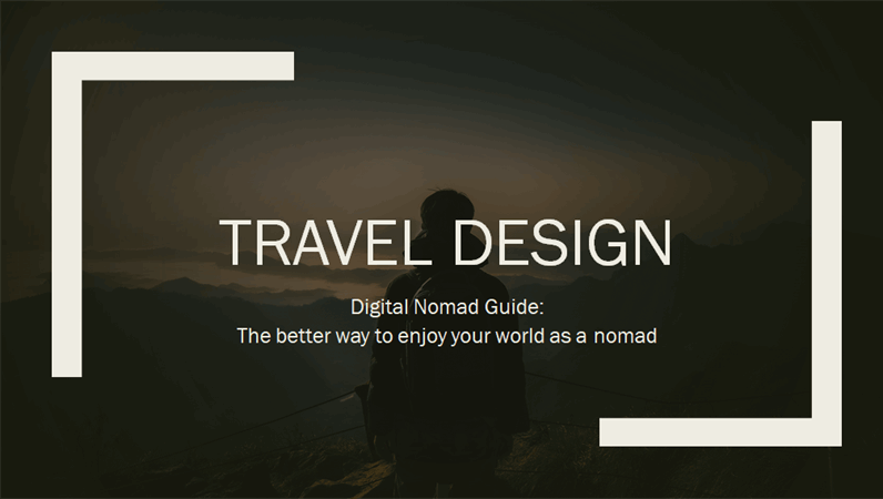 Travel design