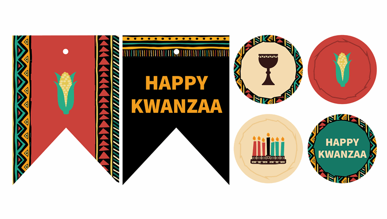 Kwanzaa party printables