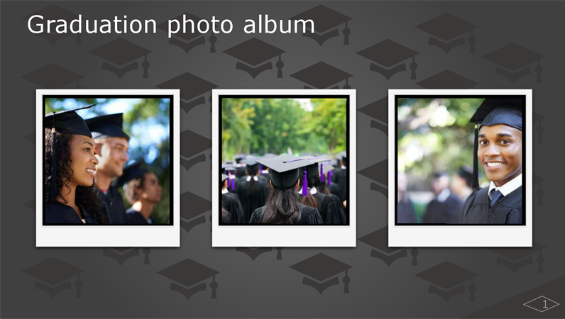 Graduation photo album