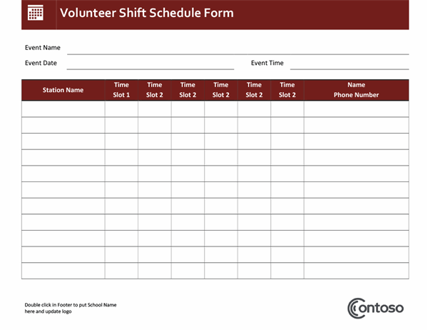 Event Schedule