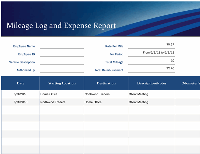 free excell templates