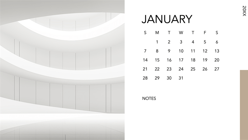 Architecture photo calendar Architecture photo calendar