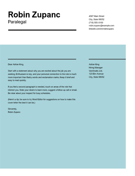 Impact cover letter Impact cover letter