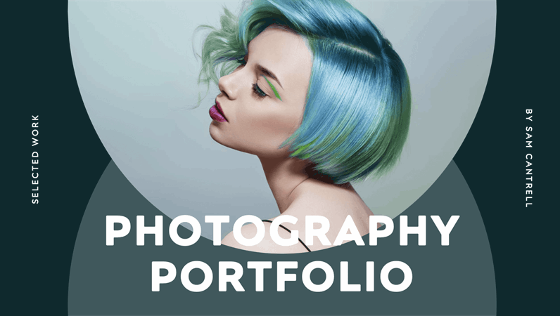 Photography portfolio (modern simple)