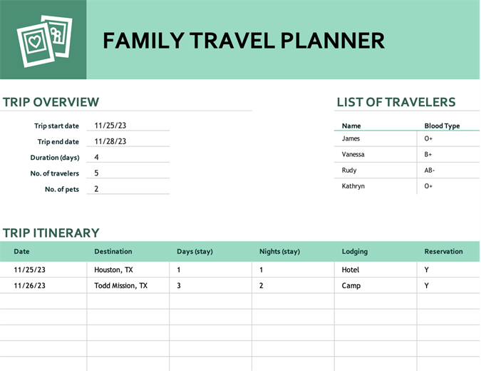 Holiday Itinerary Template Excel 10 Holiday Itinerary Template Excel