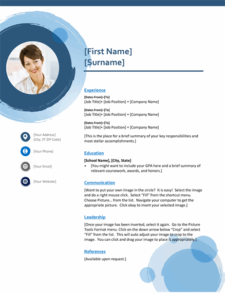 microsoft word online resume templates