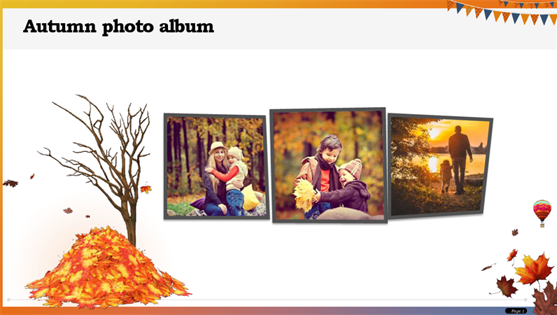Autumn photo album