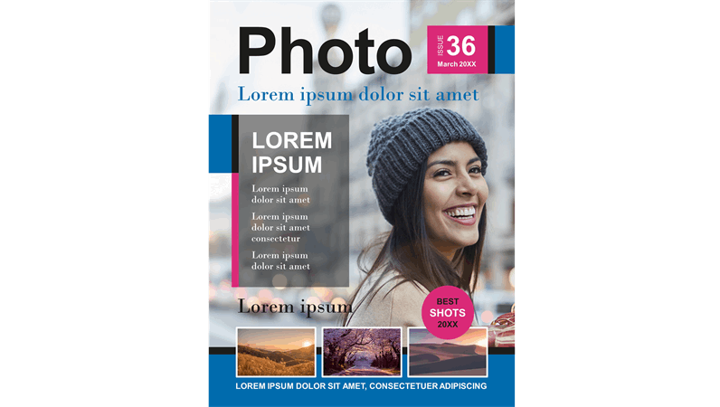 Photography magazine covers