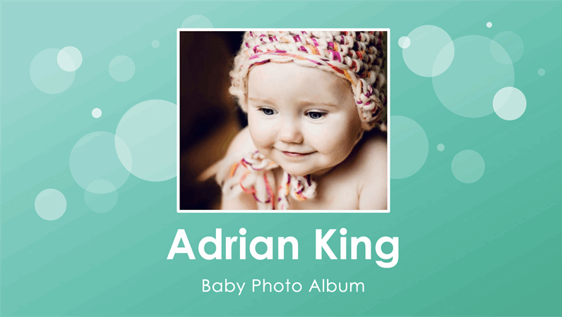 Baby`s First Year Photo Album in Presentation Box AMAZING FIRST ALBUM 