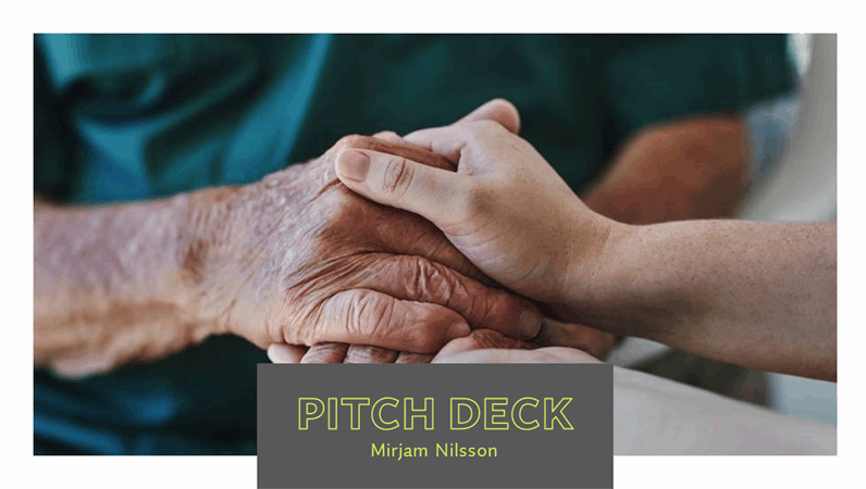 Healthcare pitch deck