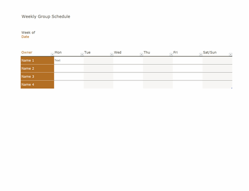 schedules office com