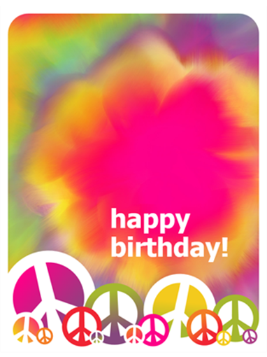 birthday card tie dye